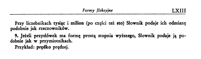 4. Przymiotnik, liczebnik, zaimek i przysłówek - Ciekawostki językowe PWN
